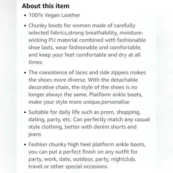 - Women's  Boots Black - Picture 6 of 6